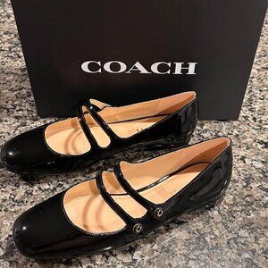Coach Mary Janes Size 10